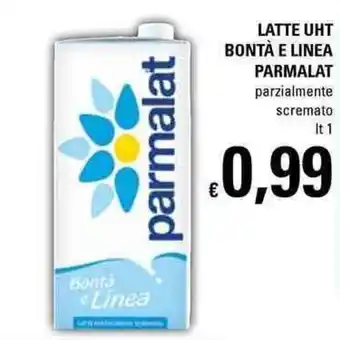 Basko Parmalat Latte Uht Bontà e Linea 1lt offerta