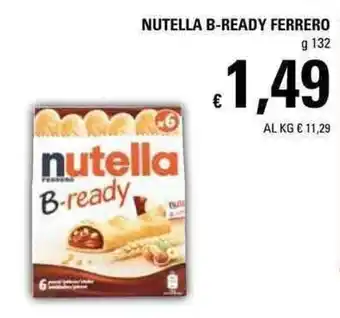 Basko Ferrero Nutella B-ready 132g offerta