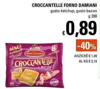 Basko Forno Damiani Croccantelle 280g offerta