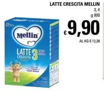 Basko Mellin Latte Crescita 3, 4 800g offerta