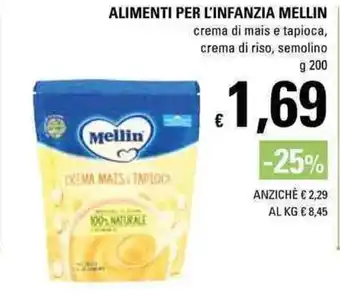 Basko Mellin Alimenti per L'Infanzia 200g offerta