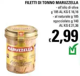 Maruzzella Filetti di Tonno 140g-185g