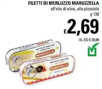 Basko Maruzzella Filetti di Merluzzo 130g offerta