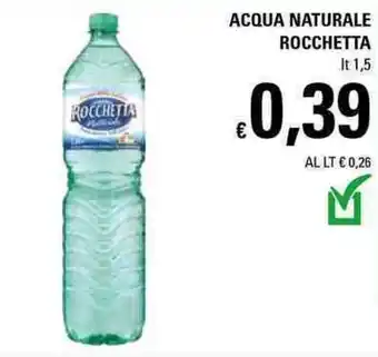 Basko Rocchetta Acqua Naturale 1,5lt offerta