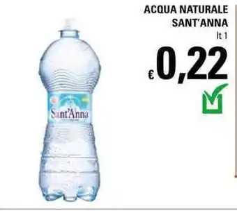 Basko Sant'Anna Acqua Naturale 1lt offerta