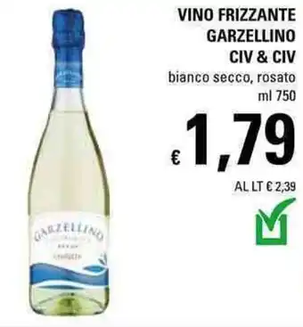 Civ & Civ Vino Frizzante Garzellino 750ml