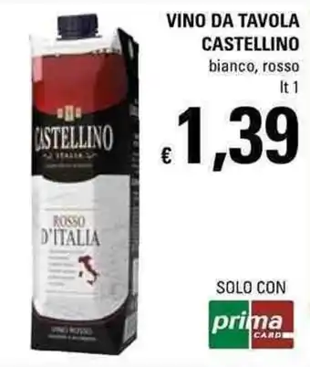 Castellino Vino da Tavola 1lt