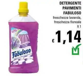 Basko Fabuloso Detergente Pavimenti 1lt offerta