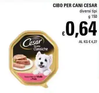Basko Cesar Cibo per Cani 150g offerta