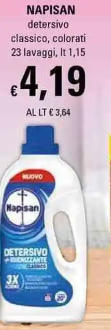 Basko Napisan Detersivo 23 lavaggi 1,15lt offerta