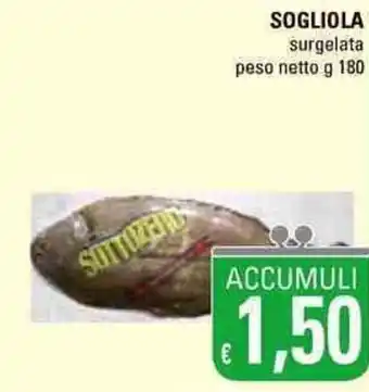 Sogliola 180g