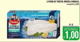Basko Findus 2 Fiori di Trota Iridea 200g offerta