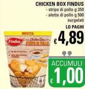 Basko Findus Chicken Box 350g-500g offerta