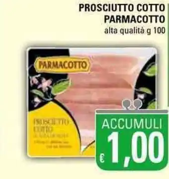Basko Parmacotto Prosciutto Cotto 100g offerta