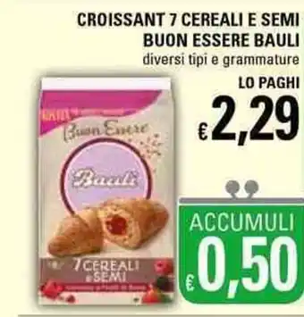 Basko Bauli Buon Essere Croissant 7 Cereali e Semi offerta