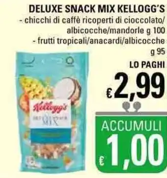 Kellogg's Deluxe Snack Mix 95g-100g