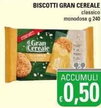 Basko Gran Cereale Biscotti 240g offerta