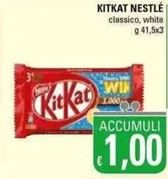 Basko Nestlé Kitkat 41,5g x 3 offerta