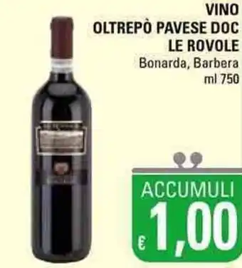 Basko Le Rovole Vino Oltrepò Pavese Doc 750ml offerta