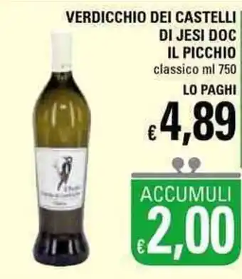 Basko Il Picchio Verdicchio Dei Castelli di Jesi Doc 750ml offerta