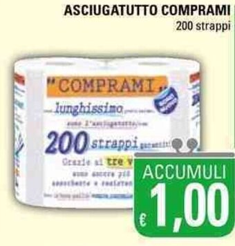 Basko Comprami Asciugatutto 200 strappi offerta