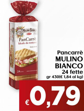 Maxi Supermercati Mulino Bianco Pancarrè 24 Fette 430 gr offerta