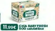 Bimbo Store Pampers Giga Baby Fresh offerta