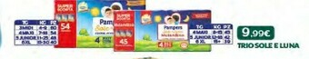Bimbo Store Pampers Trio Sole E Luna offerta