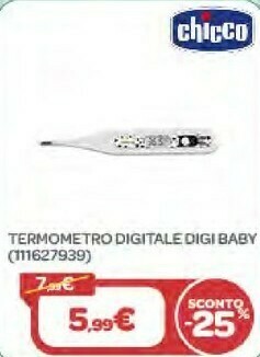 Chicco Termometro Digitale Digi Baby