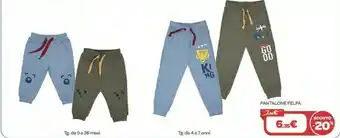 Bimbo Store Mawi Pantalone Felpa offerta