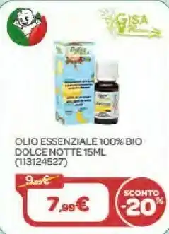 Gisa Olio Essenziale 100% Bio Dolce Notte 15ml