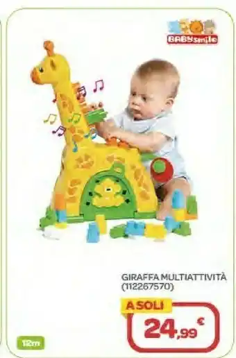 Bimbo Store Baby Smile Giraffa Multiattivita offerta