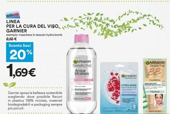 Coop Garnier Linea Per La Cura Del Viso offerta