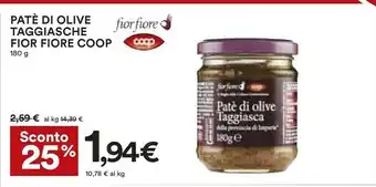 Coop Coop Pate Di Olive Taggiasche offerta