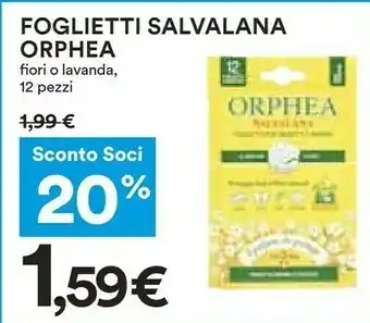 Coop Orphea Foglietti Salvalana Fiori offerta