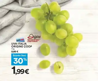 Coop Coop Uva Italia Origine offerta