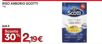 Coop Scotti Riso Arborio offerta