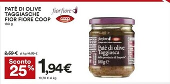 Coop Coop Pate Di Olive Taggiasche offerta