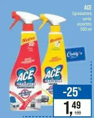 Caddy's Ace Sgrassatore offerta