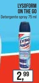Caddy's Lysoform Detergente Spray offerta