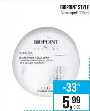 Caddy's Biopoint Style Cera Capelli offerta