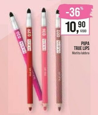 Caddy's Pupa True Lips offerta
