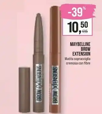 Caddy's Maybelline Brow Extension offerta