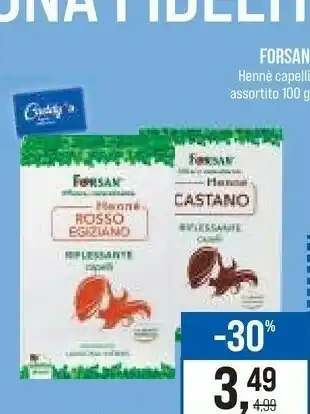 Caddy's Forsan Hennè Capelli offerta