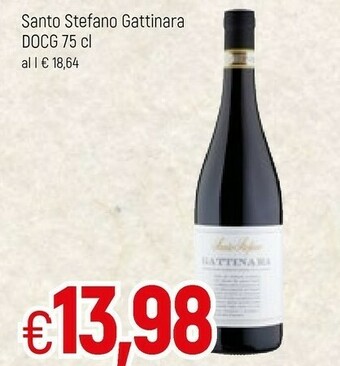 Famila Santo stefano Gattinara Docg offerta