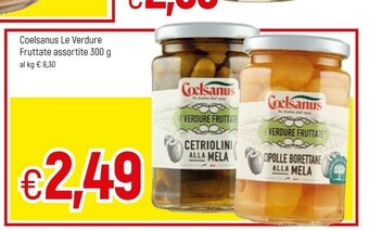 Famila Coelsanus Cipolle Borettane E Cannella 300 G(ml) offerta