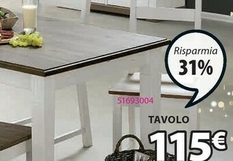 JYSK Tavolo offerta