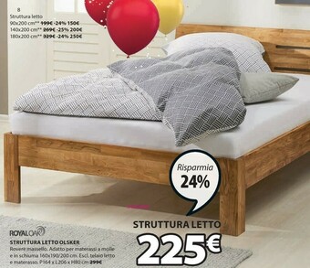 JYSK Struttura Letto offerta