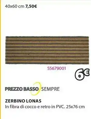JYSK Zerbino Lonas offerta