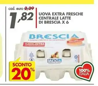 Italmark Brescia Centrale Del Latte - Uova Fresche Biologiche offerta